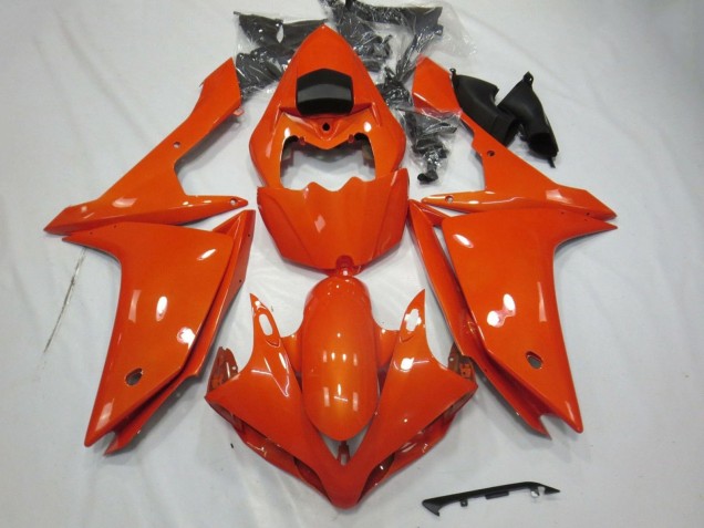 2007-2008 Orange Yamaha YZF 1000 R1 Motorcycle Fairings Australia