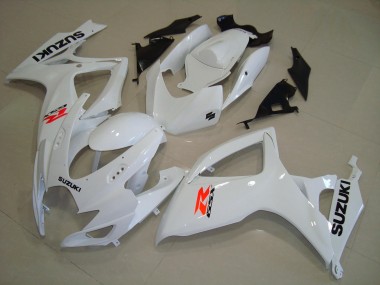 2004-2005 White Red Black Suzuki GSXR 600 / GSXR 750 Motorcycle Fairings Australia