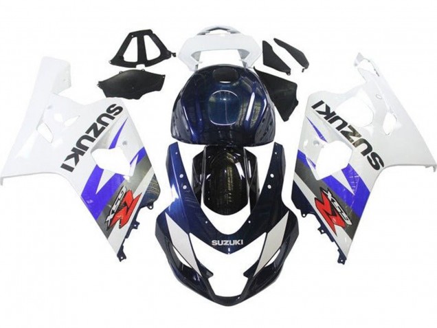 2004-2005 White Blue Black Red Suzuki GSXR 600 / GSXR 750 Motorcycle Fairings Australia