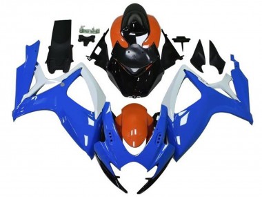 2006-2007 Orange Blue White Black Suzuki GSXR 600 / GSXR 750 Motorcycle Fairings Australia