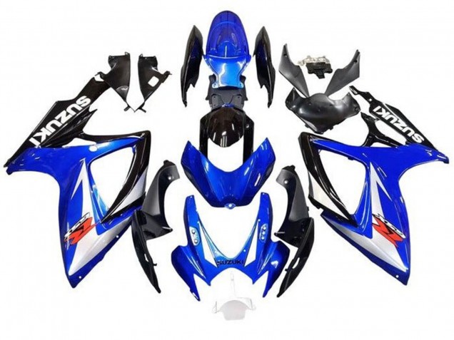 2006-2007 Blue White Black Red Suzuki GSXR 600 / GSXR 750 Motorcycle Fairings Australia