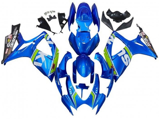 2006-2007 Blue White Green Black Suzuki GSXR 600 / GSXR 750 Motorcycle Fairings Australia