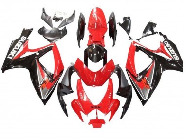 2006-2007 Red Grey Glossy Black Suzuki GSXR 600 / GSXR 750 Motorcycle Fairings Australia