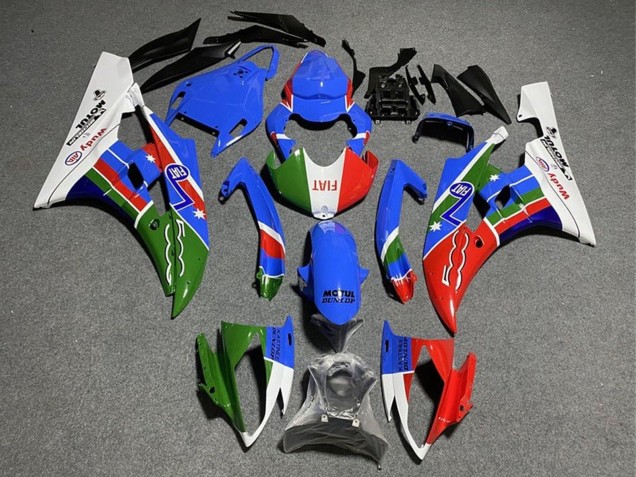 2008-2016 White Blue Green Red Fiat Dunlop Motul Michelin Yamaha YZF R6 Motorcycle Fairings Australia
