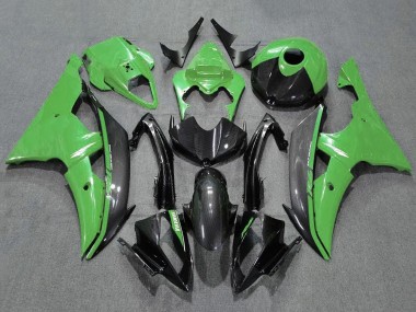 2008-2016 Green Carbon Fiber Style Yamaha YZF R6 Motorcycle Fairings Australia