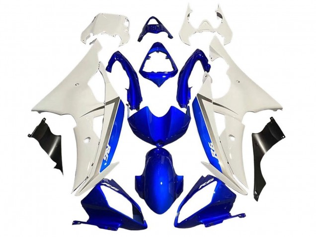 2008-2016 White Blue Black Yamaha YZF R6 Motorcycle Fairing Australia