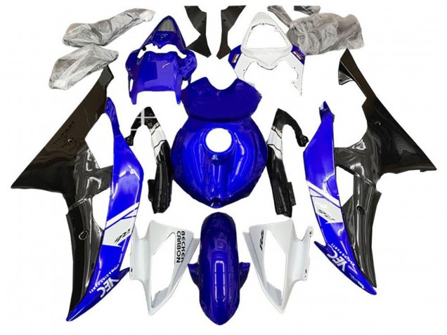 2008-2016 White Blue Glossy Black Yamaha YZF R6 Motorcycle Fairing Kits Australia