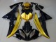 2008-2016 Gold Glossy Black Yamaha YZF R6 Motorcycle Fairings Australia