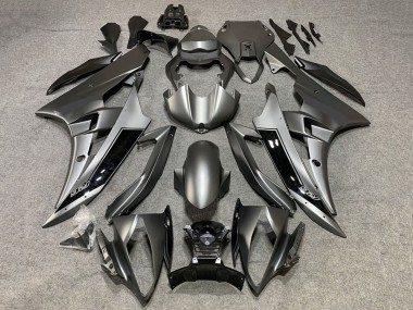 2008-2016 Matte Grey Glossy Black Yamaha YZF R6 Motorcycle Fairings Australia