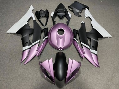 2008-2016 White Light Purple Matte Black Yamaha YZF R6 Motorcycle Fairings Australia