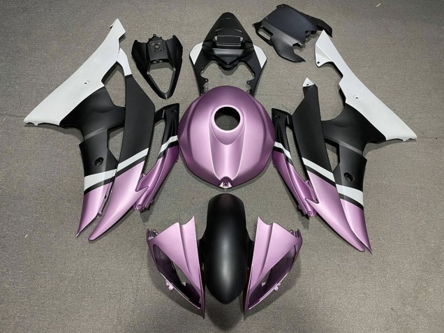 2008-2016 White Light Purple Matte Black Yamaha YZF R6 Motorcycle Fairings Australia