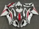 2008-2016 Pearl White Red Yamaha YZF R6 Bike Fairings Australia