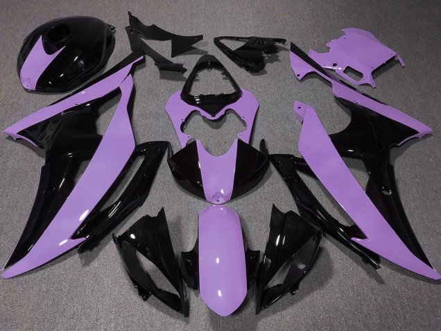 2008-2016 Purple Glossy Black Yamaha YZF R6 Motorcycle Fairing Australia