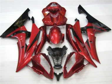 2008-2016 Red Black Yamaha YZF R6 Motorcycle Fairings Australia