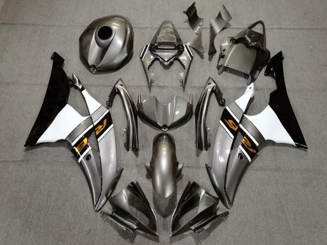 2008-2016 Silver White Gold Black Yamaha YZF R6 Motorcycle Fairings Australia