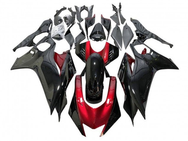 2017-2023 Red Glossy Black Yamaha YZF R6 Motorcycle Fairings Australia