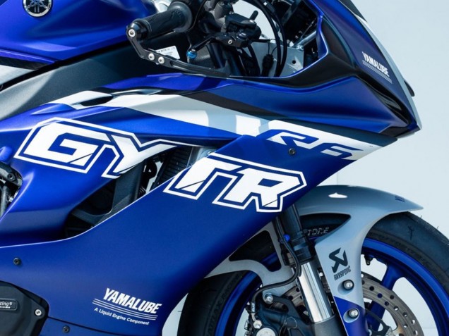 2017-2023 Blue Silver GYTR Yamaha YZF R6 Motorcycle Fairings Australia