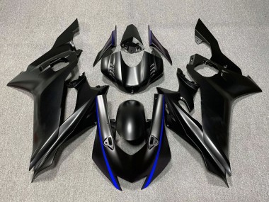 2017-2023 Matte Black Blue Yamaha YZF R6 Motorcycle Fairings Australia