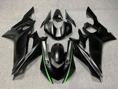 2017-2023 Matte Black Green Yamaha YZF R6 Motorcycle Fairings Australia