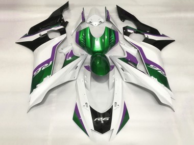 2017-2023 White Green Purple Black Yamaha YZF R6 Motorcycle Fairings Australia