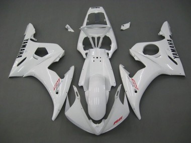2005 White Red Black Yamaha YZF R6 Motorcycle Fairings Australia