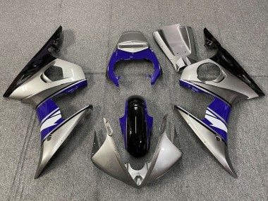 2005 Silver Blue Black White Yamaha YZF R6 Motorcycle Fairings Australia
