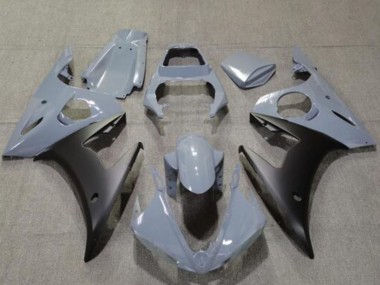 2005 Nardo Grey Matte Black Yamaha YZF R6 Motorcycle Fairings Australia