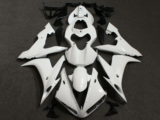 2005 White Yamaha YZF R6 Motorcycle Fairings Australia
