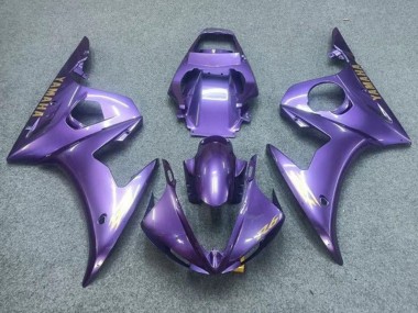 2003-2004 Purple Gold Decals Yamaha YZF R6 Motorcycle Fairings Australia