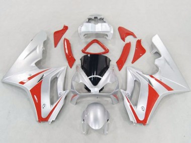 2006-2008 Silver Red Triumph Daytona 675 Triple Motorcycle Fairings Australia