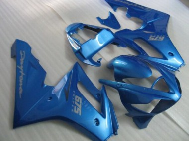 2006-2008 Blue Silver Decals Triumph Daytona 675 Triple Motorcycle Fairings Australia