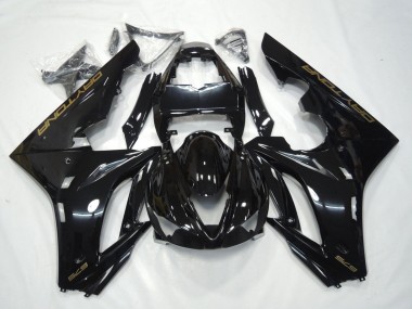 2009-2012 Glossy Black Gold Decals Triumph Daytona 675 Triple Motorcycle Fairing Australia