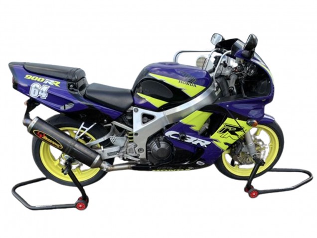 1996-1997 Blue Neon Yellow Honda CBR900RR 893 Motorcycle Fairings Australia
