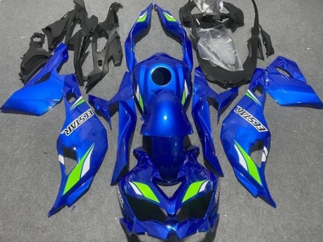 2019-2025 Blue Green Ecstar Kawasaki ZX4R ZX-4RR Motorcycle Fairings Australia