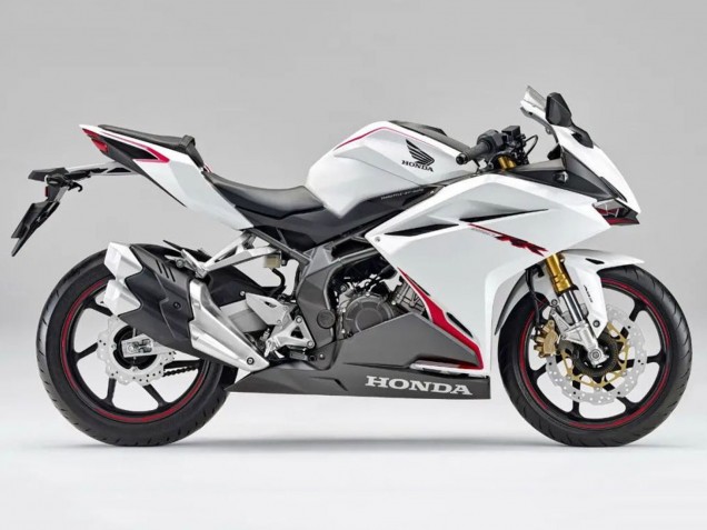 2017-2022 White Red Honda CBR250RR Motorcycle Fairing Australia