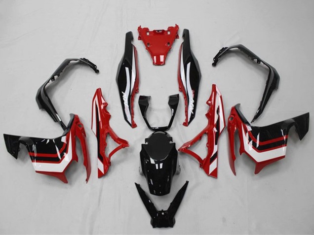 2018-2021 White Red Glossy Black Honda ADV150 Motorcycle Fairings Australia