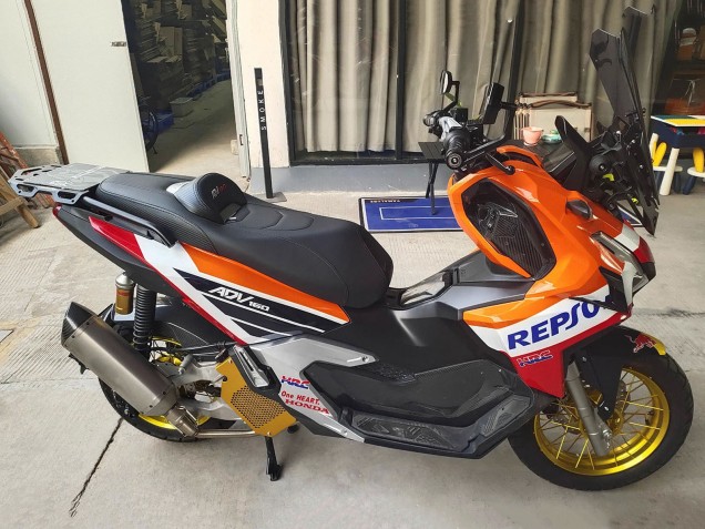 2022-2024 Orange White Red Blue Repsol Red Bull Honda ADV160 Motorcycle Fairings Australia