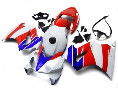 2002-2013 White Red Blue No Decal Honda VFR800 Motorcycle Fairings Australia