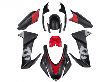 2020-2024 Black Red Aprilia RS660 Motorcycle Fairings Australia