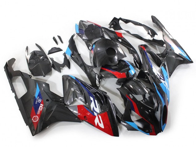 2015-2016 Blue Red Carbon Fiber BMW S1000RR Motorcycle Fairings Australia