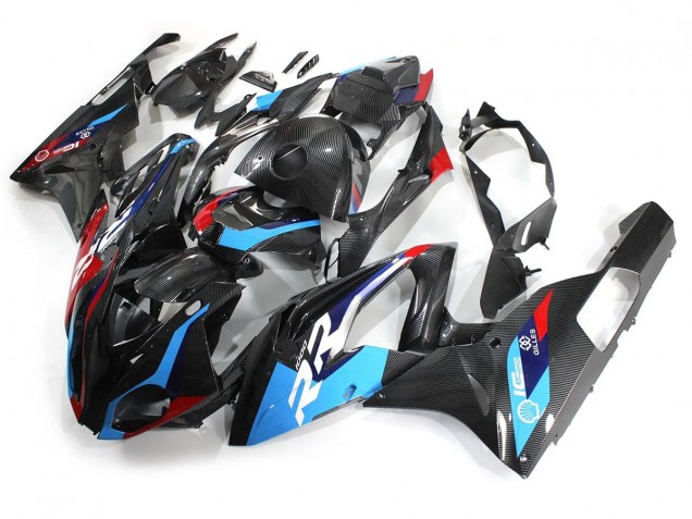 2015-2016 Blue Red Carbon Fiber BMW S1000RR Motorcycle Fairings Australia