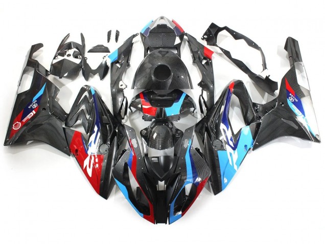 2015-2016 Blue Red Carbon Fiber BMW S1000RR Motorcycle Fairings Australia