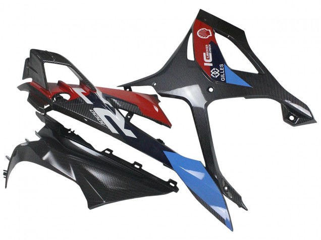 2023-2024 Blue Red Carbon Fiber BMW S1000RR Motorcycle Fairings Australia