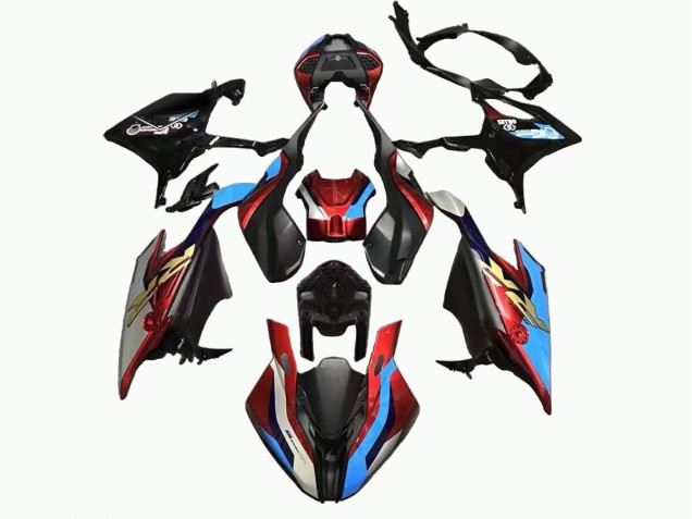 2019-2022 Black Blue Red Gold BMW S1000RR Motorcycle Fairing Australia