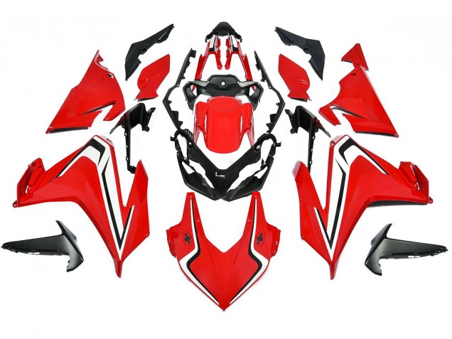 2022-2023 Red White Black Honda CBR500R Bike Fairings Australia