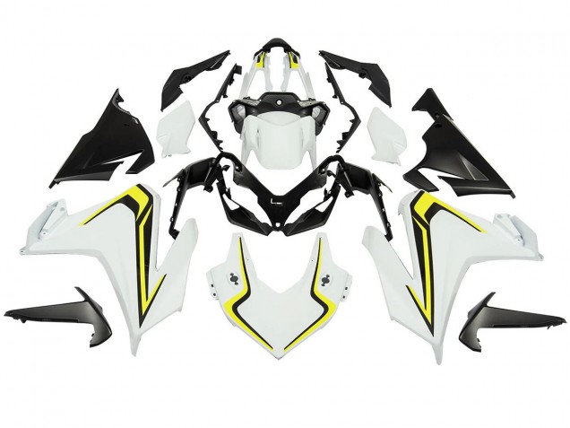 2022-2023 White Neon Yellow Matte Black Honda CBR500R Motorcycle Fairings Australia