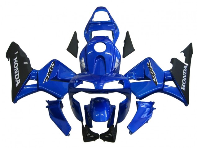 2003-2004 Blue Matte Black Honda CBR600RR Motorcycle Fairing Australia