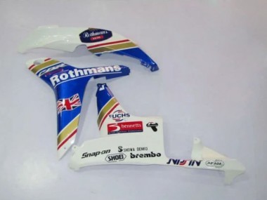2007-2008 White Blue Yellow Rothmans Honda CBR600RR Motorcycle Fairings Australia