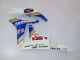 2007-2008 White Blue Yellow Rothmans Honda CBR600RR Motorcycle Fairings Australia