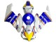 2004-2005 White Blue Yellow Rothmans Honda CBR1000RR Motorcycle Fairings Australia